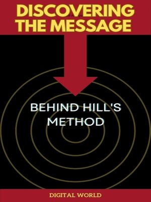 cover image of Discovering the Message Behind Hill's Method